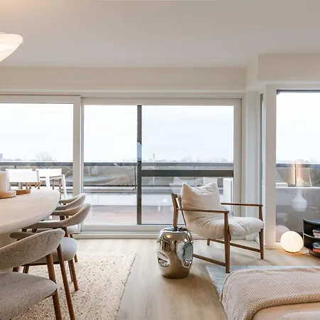 Apartment Penthouse On The Dike Bathed In Sunlight Koksijde